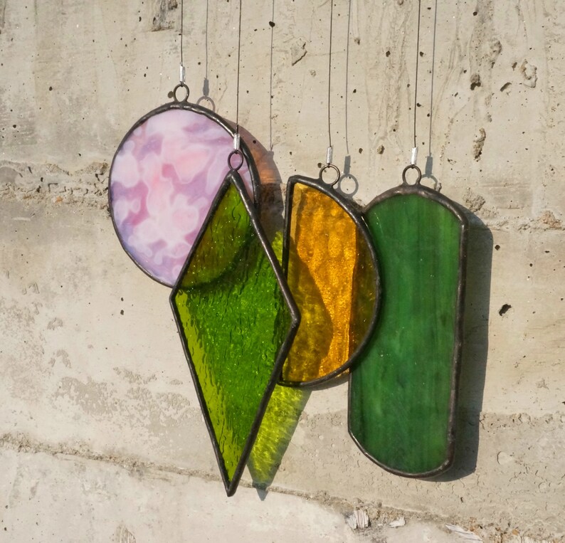 Custom Stained Glass Window Hangings Etsy
