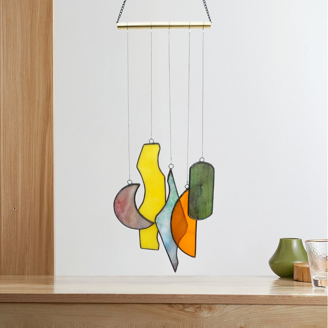 Custom Stained Glass Window Hangings Suncatcher,panel,irregular Shape