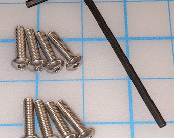 Replacement Hex Key and Screw Set