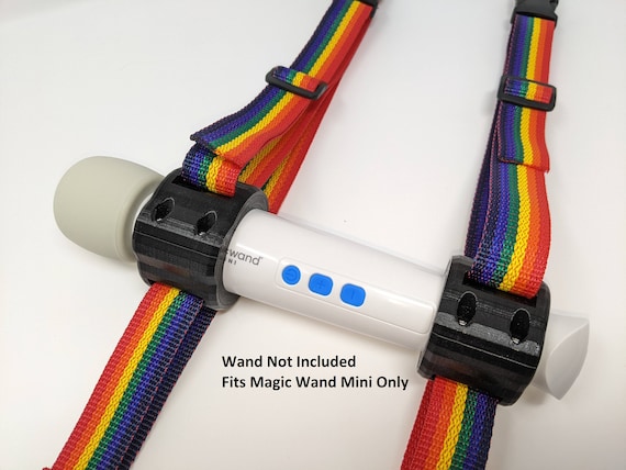 Strap Holders for the Magic Wand Mini by 3deviants, Vibrator Harness / Belt  for Targeted Massage - Etsy