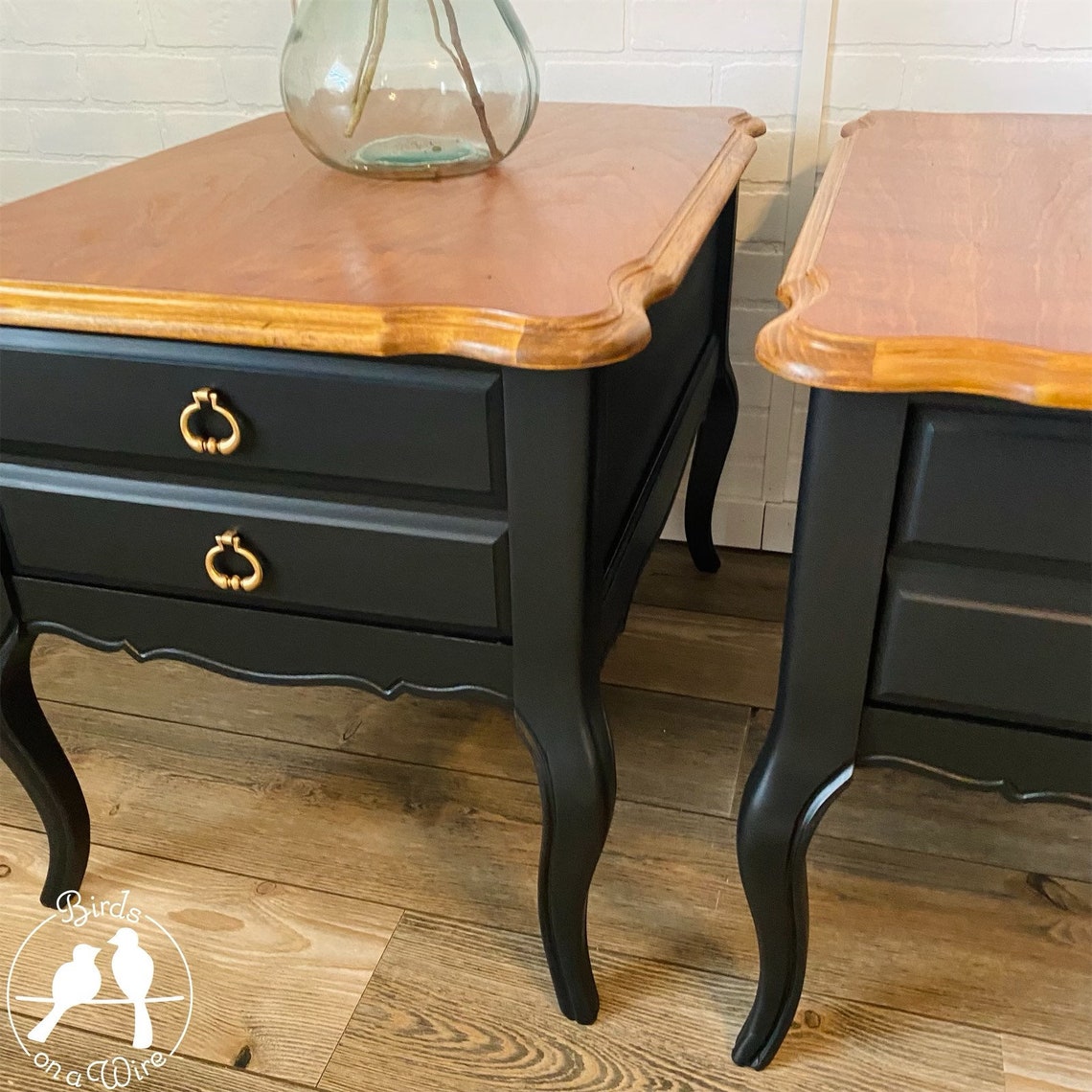 SOLD/ Vintage Bassett End Tables/ French Provincial Style End Tables - Etsy
