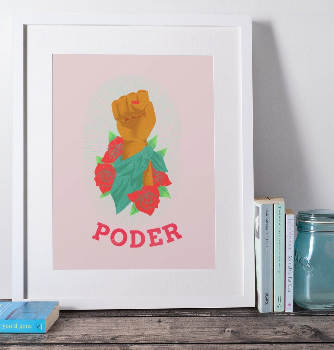 Poder Art Printable Art Instant Download Art Latina Empowerment Art ...