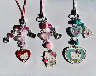Kitty Phone Charms