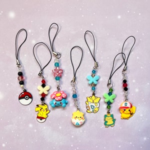 Pokemon Phone Charms  Unicorn and Dragon Productions