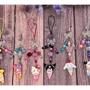 Kitty & Friends Phone Charms
