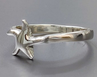 Star Plain Ring-925 Sterling Silver Ring-Men Ring-Handmade Silver Ring-Beautiful Ring-Best Ring For Gift-daily wear silver Ring-Thumb Ring