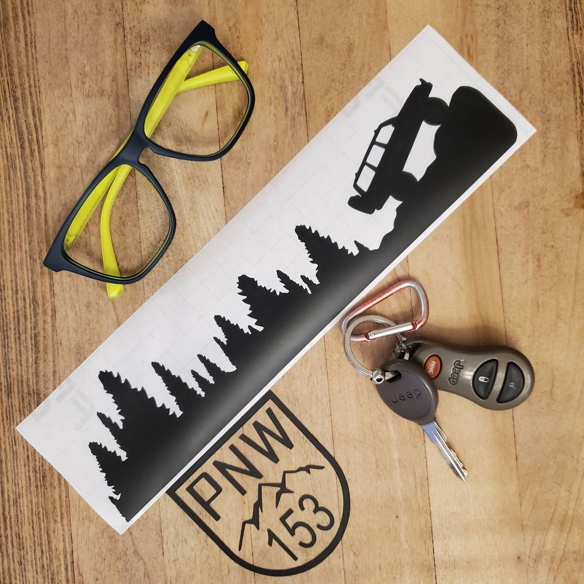 Windshield decal Jeep Cherokee XJ Easter Egg vinyl decal Etsy