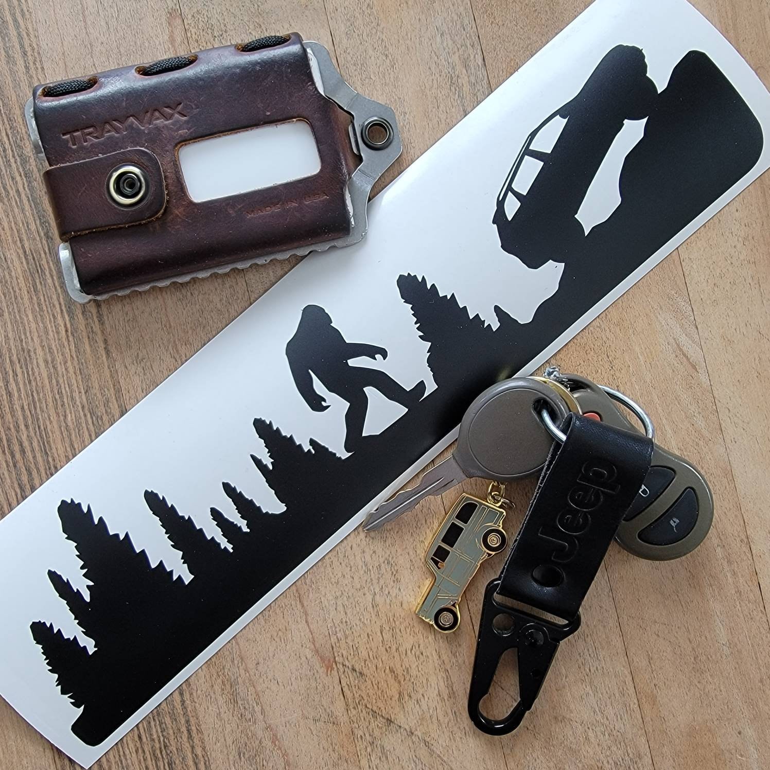 Windshield Decal for Jeep Cherokee KL Bigfoot Easter Egg Vinyl Etsy