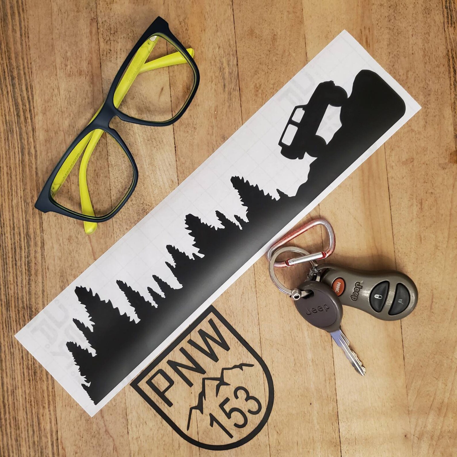 Windshield decal Jeep Wrangler 2door Easter Egg vinyl decal Etsy