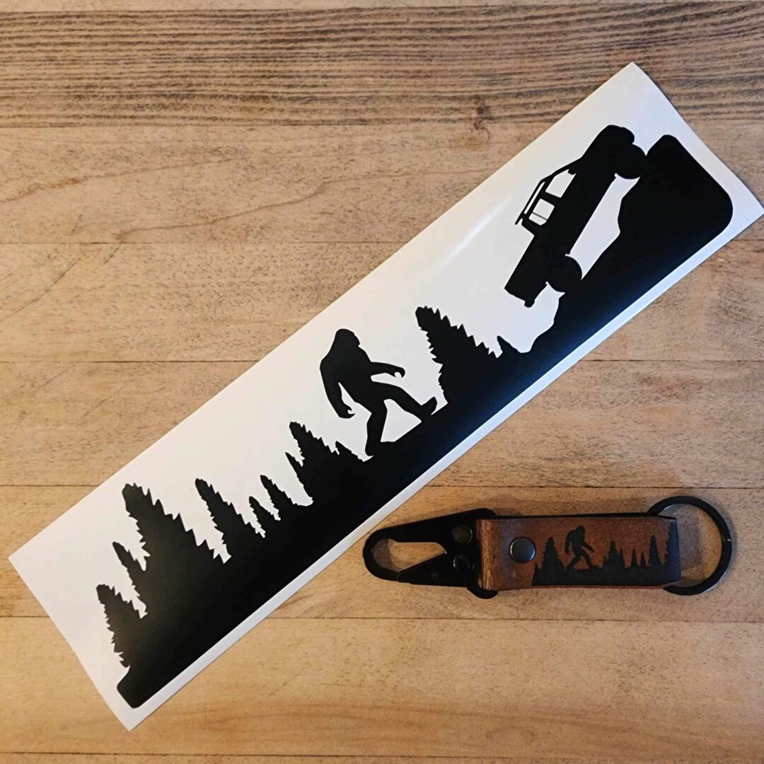 Windshield Decal for Nissan Frontier Pro4x Bigfoot Easter Egg Vinyl ...
