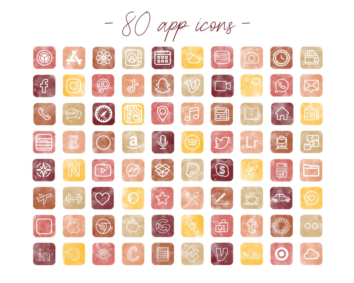 Fall App Icons Aesthetic Free inspire ideas 2022 Fall App Icons Aesthetic Free inspire ideas 2022