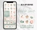 Boho iOS14 Handdrawn App Icons Boho Love Theme Pack Aesthetic Pink Blue iOS 14 Pastel Icons Hand Drawn Boho Style Covers Widgets Beige Decor 