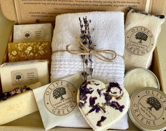 Vegan Pamper Hamper: Handmade Spa Gift Box