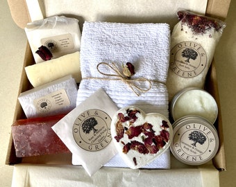 Vegan Pamper Hamper: Handmade Aromatherapy Spa Gift Box