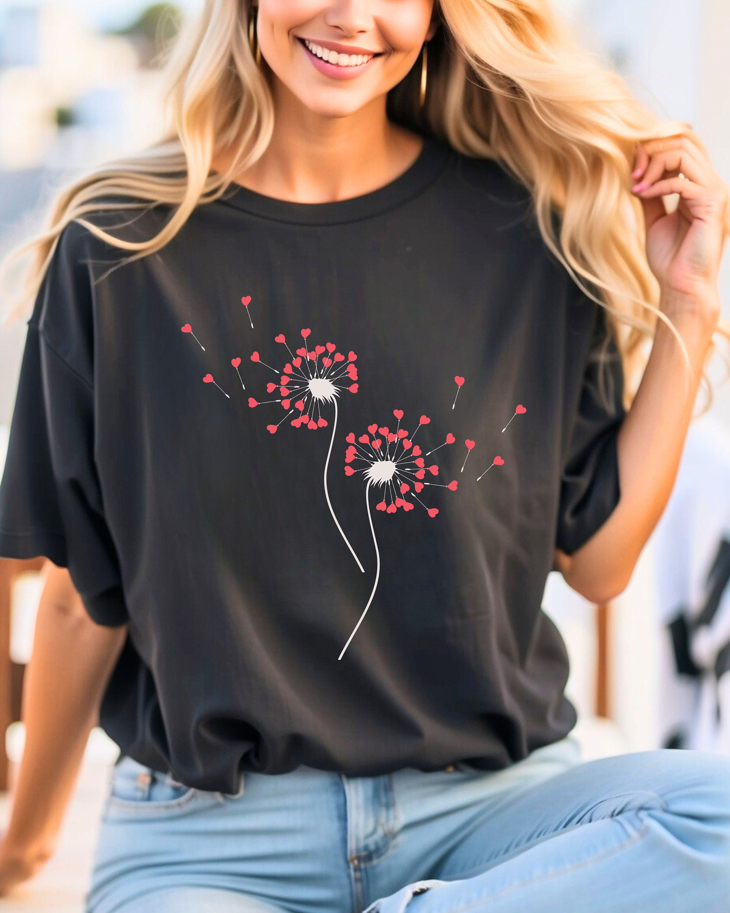 Women's Dandelion Gradient Bloom Art Print Sweatjacke