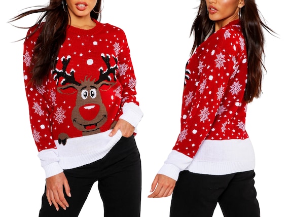 womens funky christmas jumpers