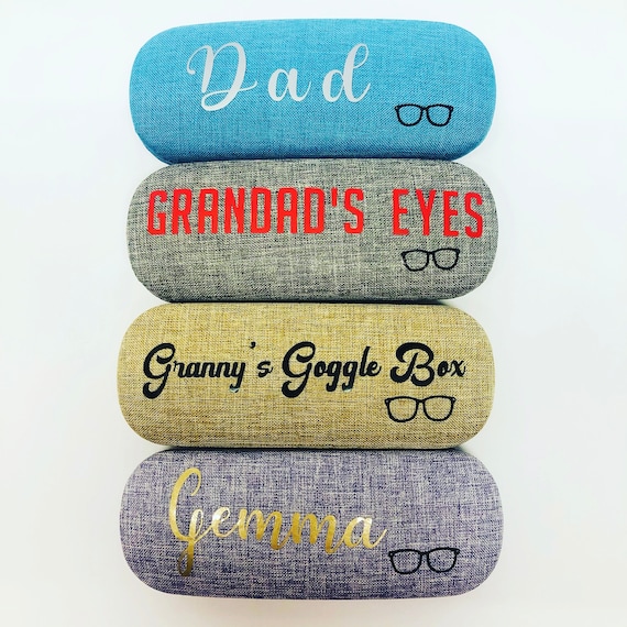 Glasses sale case personalised