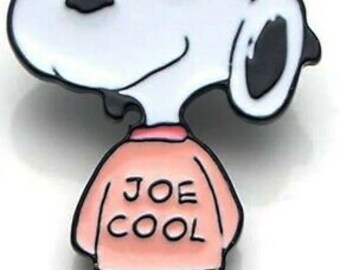 Snoopy Earrings Graphics On Both Sides Double Sided 20MM or 1 Plus FREE 30MM Brooch Lapel Pin With Each Purchase Stainless Steel