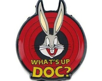 Bugs Bunny W// Carrot Enamel lapel Pin Gift Creations Inc