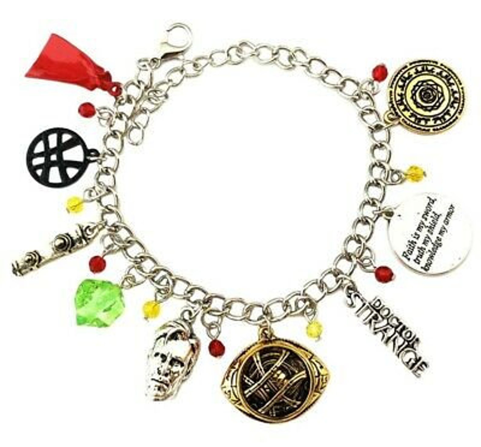 Dr. Seuss Jewelry Dr.Seuss 2025 Charm Bracelet With Crystal Beads