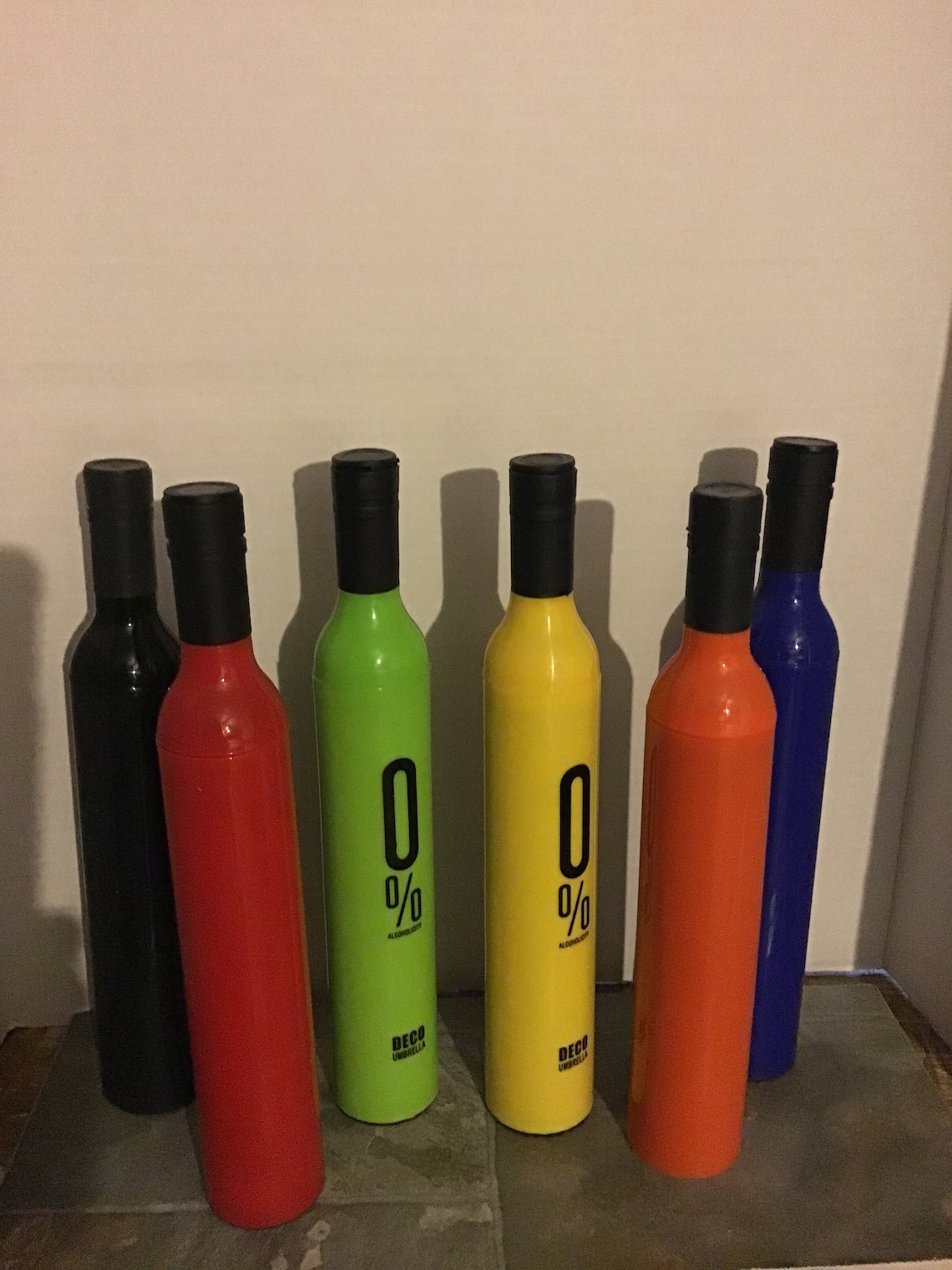 Deco Wine Bottle Umbrella Etsy