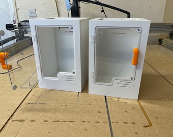 20x20x30cm Witte PVC behuizing met polycarbonaat voor/deur