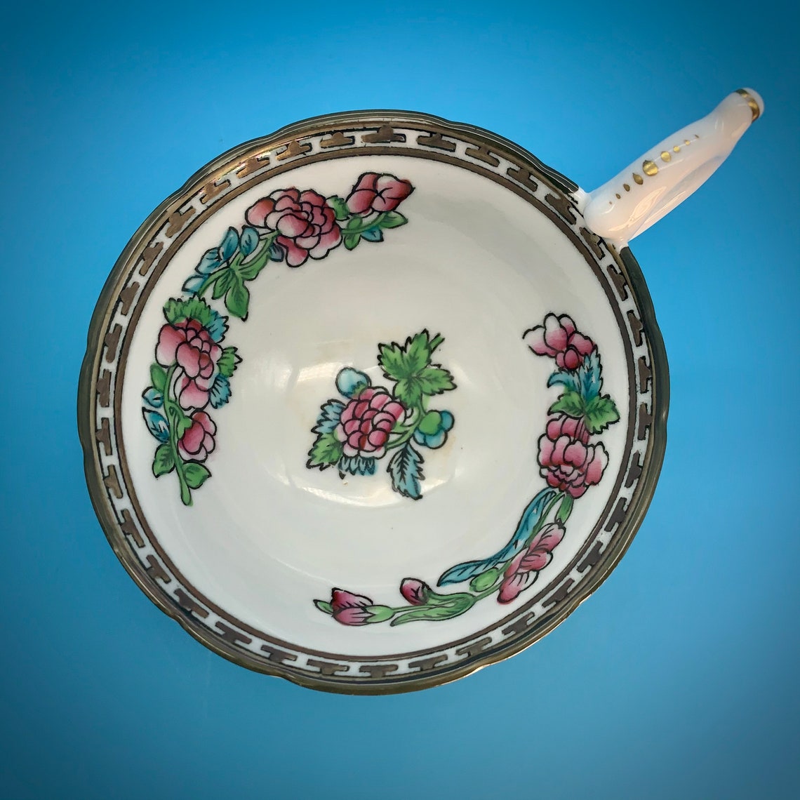 Coalport AD 1750 Indian Tree Bone China Teacup and Saucer From the