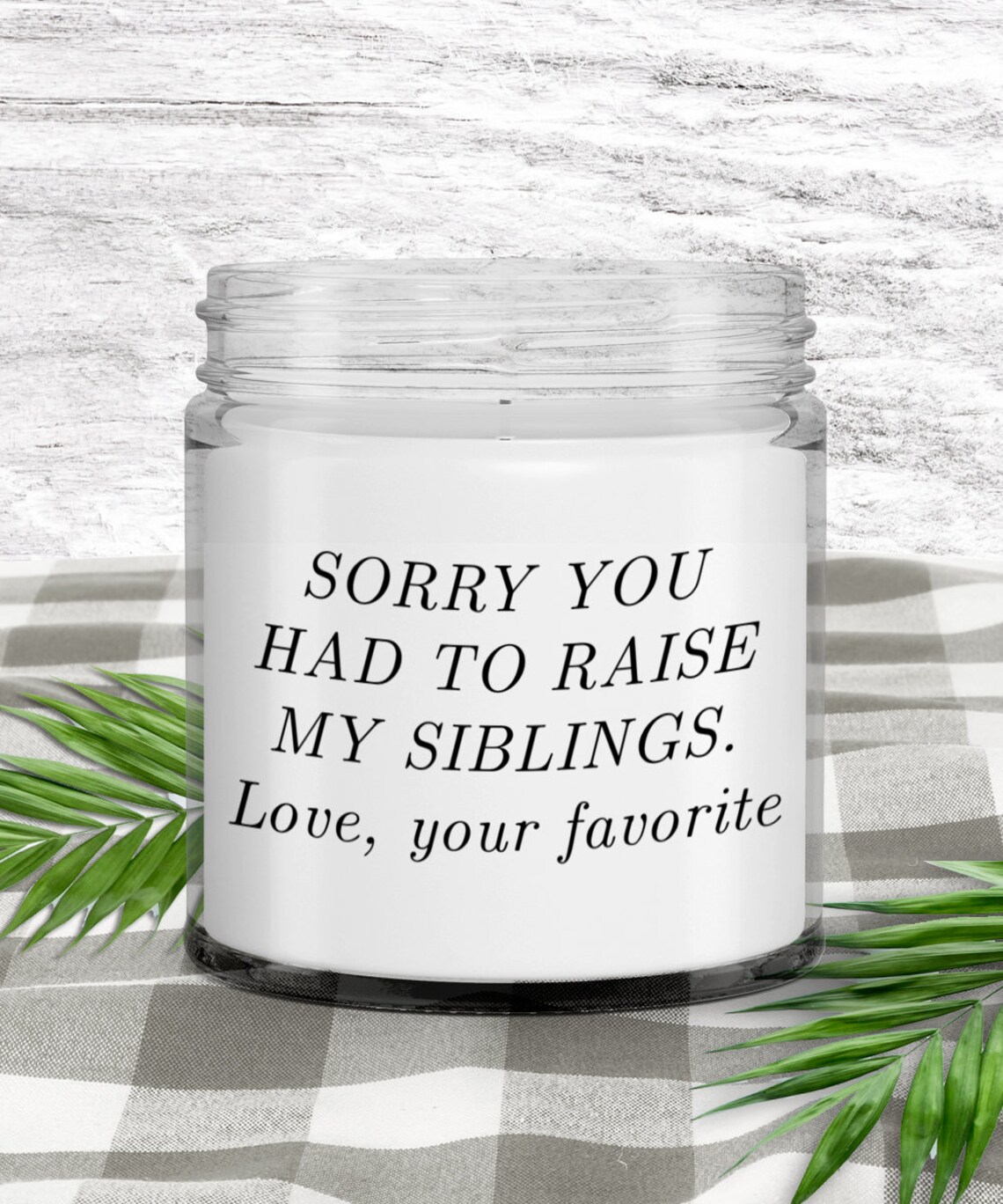 Funny Gift Candle For Mom Or Dad Etsy
