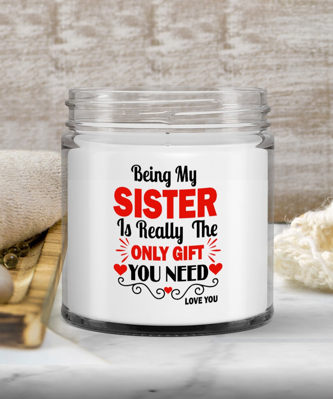 Funny Candle Gift For Sister Etsy