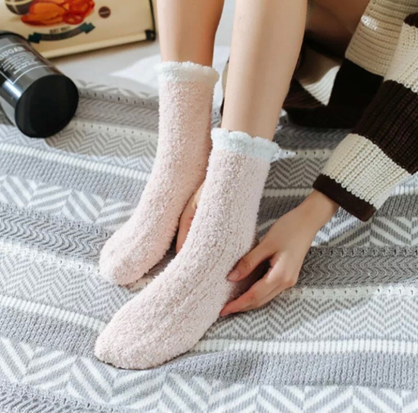 Japanese Colorful Ladies Women Winter Warm Soft Fluffy Bed - Etsy UK