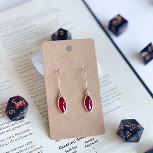 Patrons Power, Warlock class, DND Jewelry, Warlock, Dungeons and Dragons, Fantasy Earrings