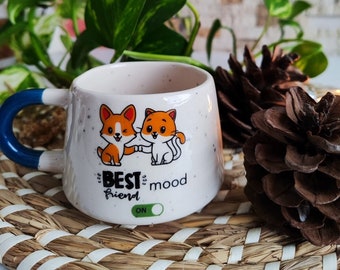 ceramic mug mug with patterns gift for him colored mug gift for her turkish mug handmade