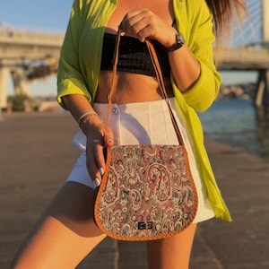 Persische Gobelin Tasche, iranische Taschen, persische inspirierte Tasche