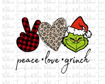 Free Free 149 Peace Love Grinch Svg Free SVG PNG EPS DXF File
