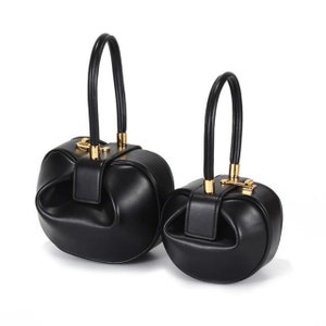 Gabbi Dumpling Bag, Unique Handbag, Vintage Bag, Designer, Personalised, Genuine Leather Gift Ideas