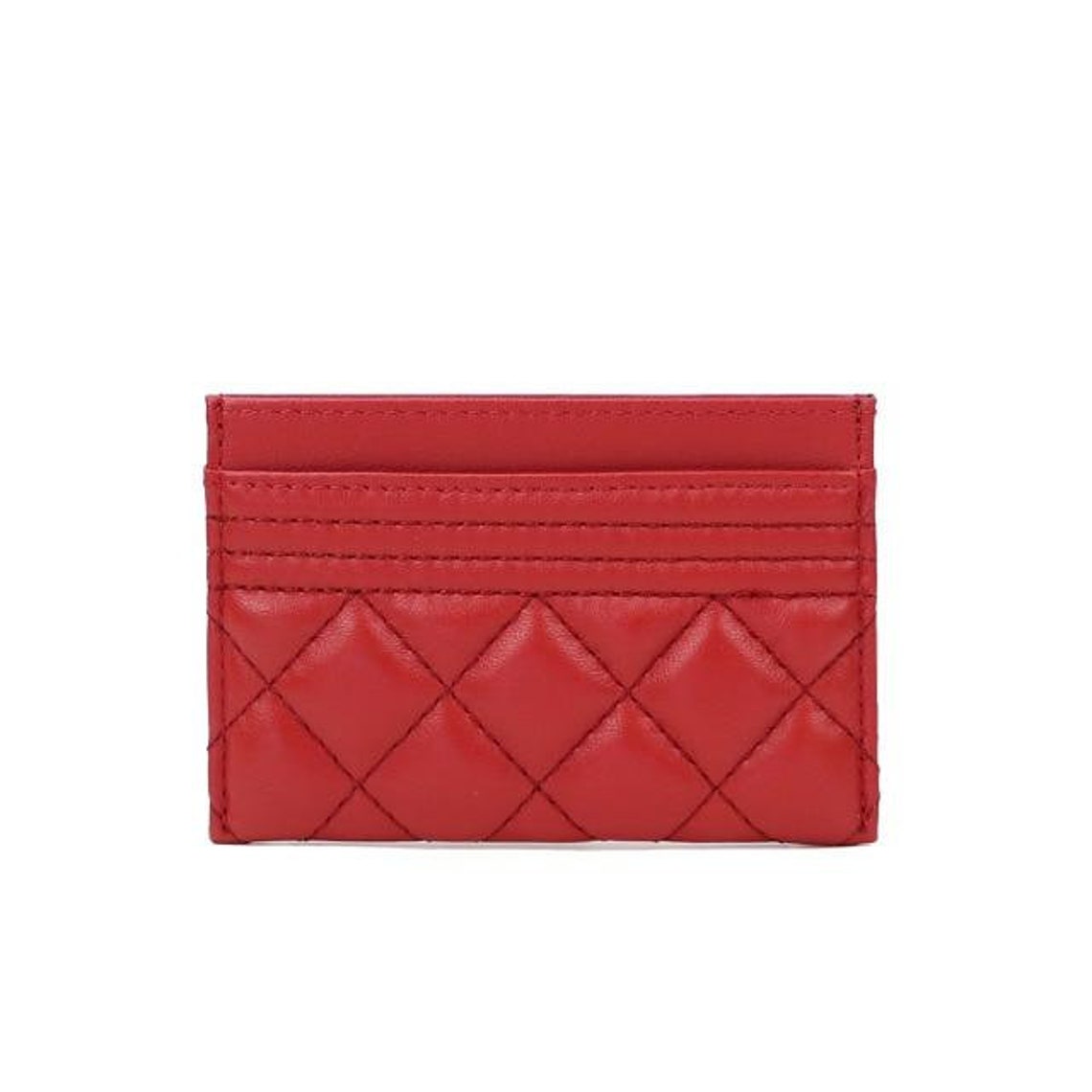 Leather Card Holder Monogram Engraved Custom Gift Ideas Etsy