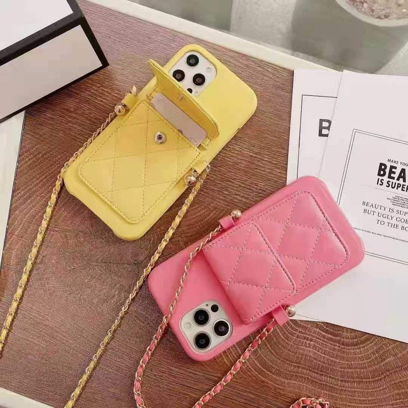 Iphone Vegan Leather Phone Case Luxury Iphone Cases for Her Etsy