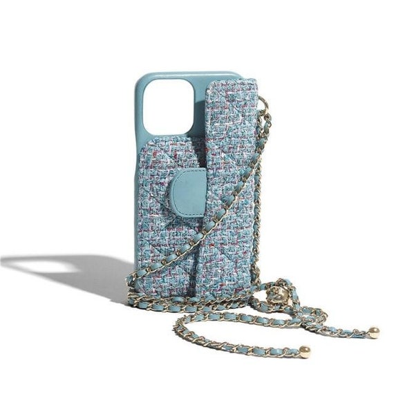 Vegan Leather and Tweed Phone Case Luxury iPhone Cases for -  Israel