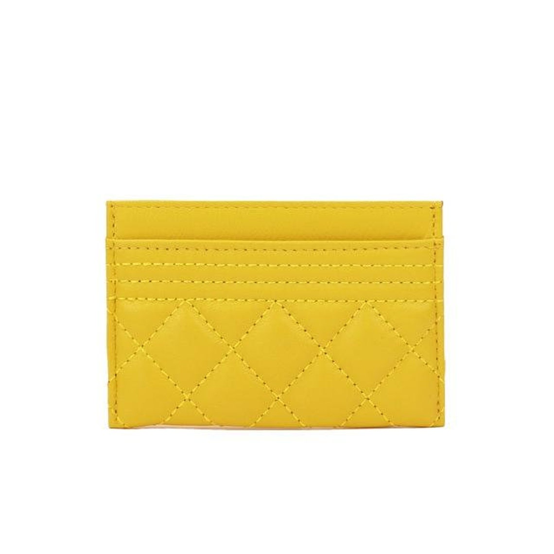 Leather Card Holder Monogram Engraved Custom Gift Ideas Etsy