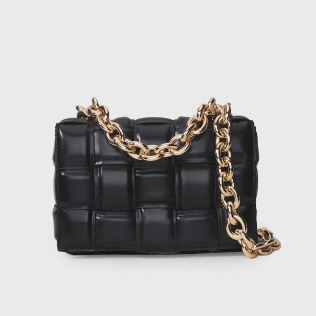 Gold Chain Bag Trendy Bag Unique Handbag Vintage Bag Etsy