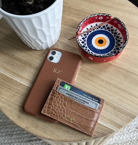 Porta carte di credito in pelle con linguetta estraibile, fatto a mano, porta carte di credito in pelle da uomo, porta carte minimalista, portafoglio sottile e minimale CH05PT - Italia