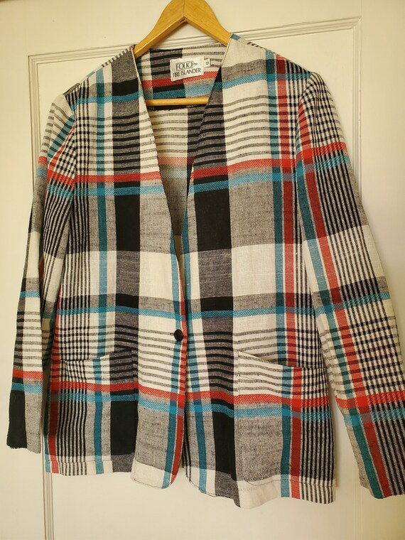 womens blazer mid vintage