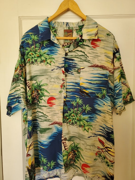 Chill Vibes Vintage Hawaiian Shirt