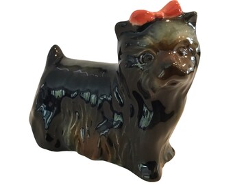Figurine Goebel Chien Yorkshire Terrier - 16 Cm - Excellent État - Collection