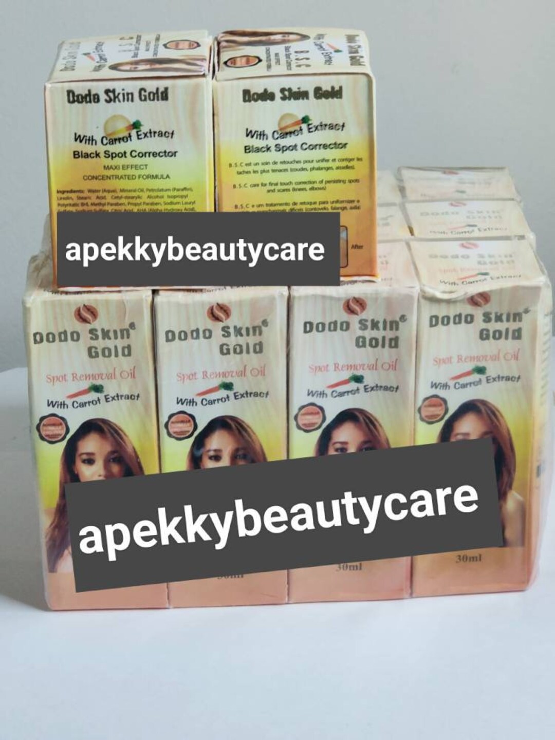 Dodo Skin Gold With Carrot Extract Oil and Black Spot Etsy UK