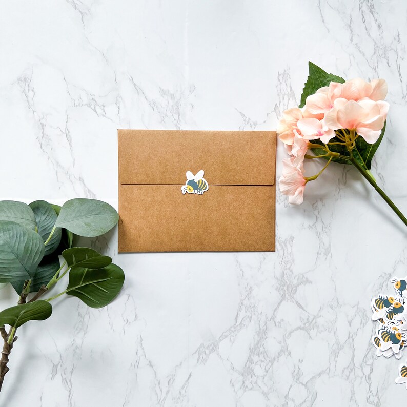 Bee Envelope Seal Stickers | Small 1