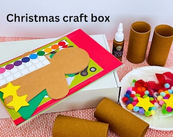 DIY Kids Christmas Craft Kit for Family Holiday Fun Kid Christmas