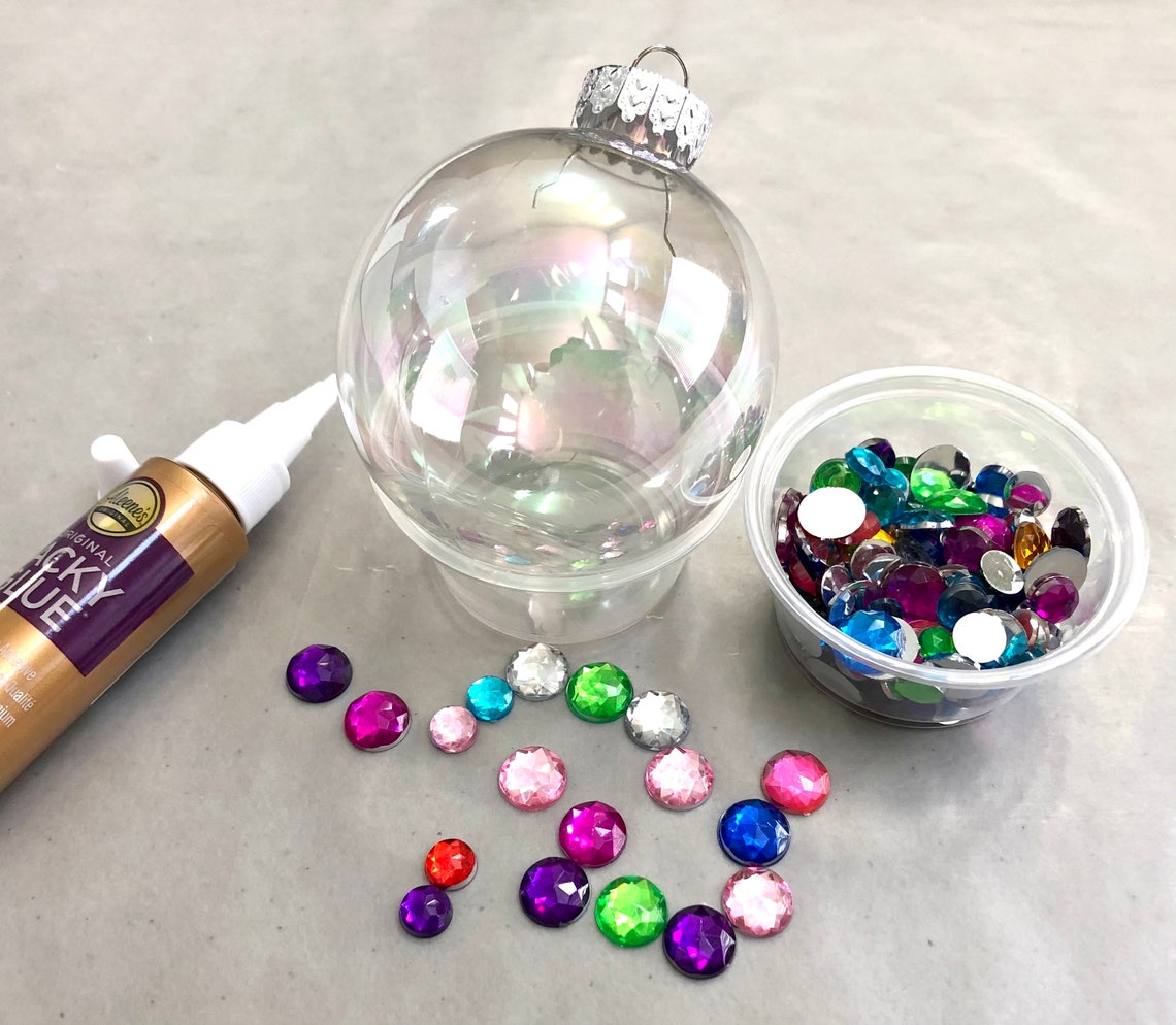 Gem Ornaments Ornament Kit DIY Ornaments Christmas Etsy