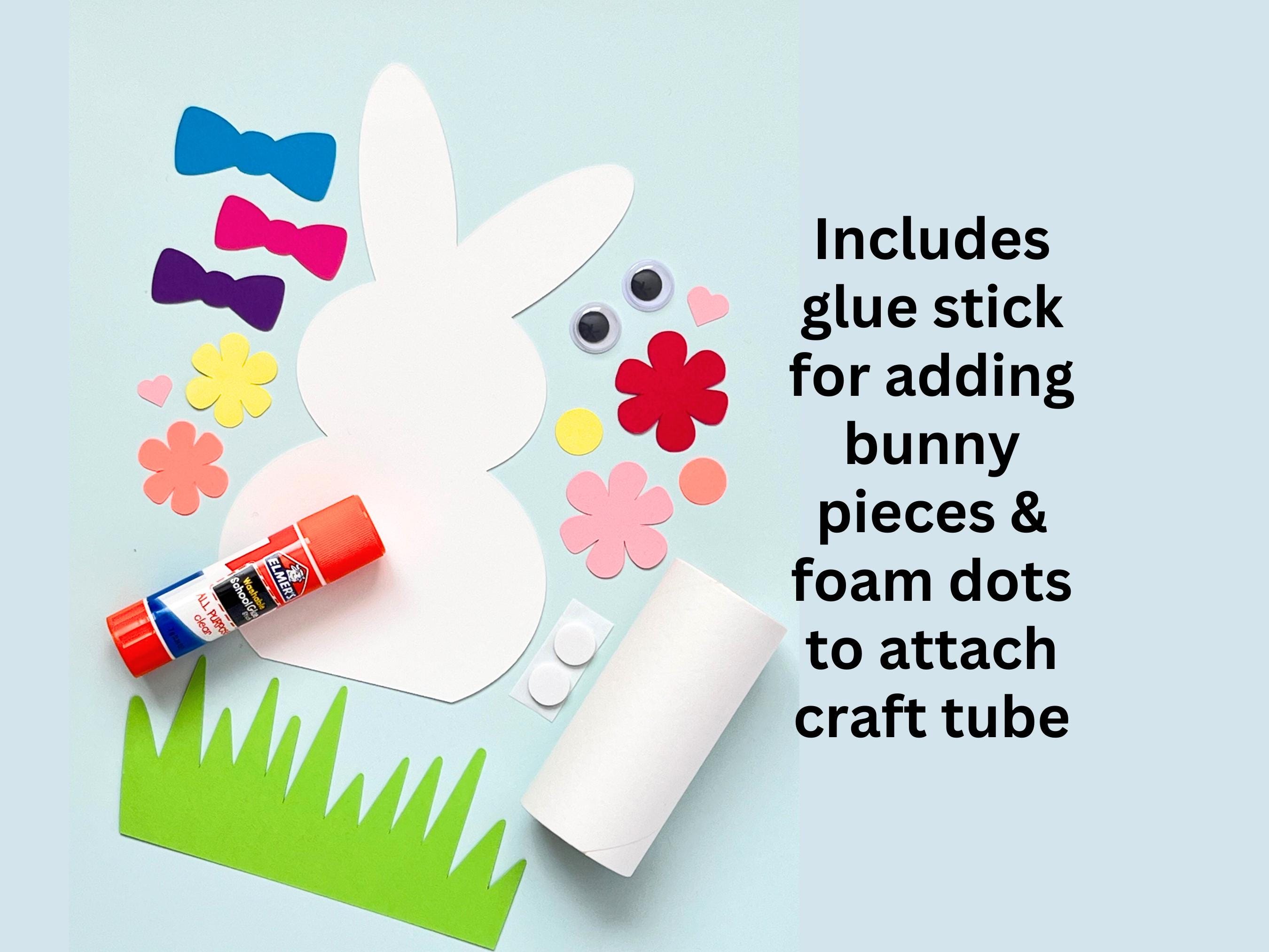 Bunny Craft Kids Easter Party Favor Spring Goodie Bag Easter Basket ...
