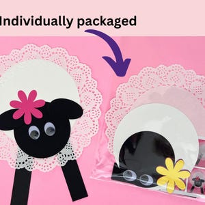 Easter Craft Kids Spring Baby Animal Craft Party Favor Baby Shower DIY ...